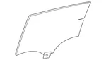 Genuine Mercedes-benz Movable Glass 296-735-22-00 New. Price: $291.60.