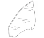 Genuine Audi Door Glass 4KE-845-022-B New. Price: $479.60.