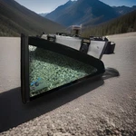 Cadillac Xlr 04-09 Oem Rear Left Driver Side Quarter Glass Window, P# 170009902 Used. Price: $245.00.