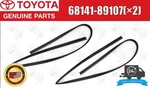 Toyota Oem Front Door Glass Channel Left & Right For Truck 4RUNNER 84-88 New. Price: $63.00.