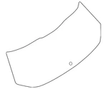Genuine Nissan Lift Gate Glass 90300-6TA0C New. Price: $464.58.