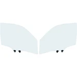 Door Glasses Set Of 2 Front Driver & Passenger Side Left Right For Pilot Pair New. Price: $135.53.