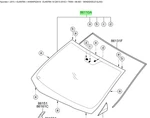 New Oem Hyundai 2021-2023 Elantra Front Windshield Glass. Price: $130.00.