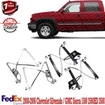 Front & Rear Power Window Regulators For 2000-2006 Silverado / Sierra 1500-3500 New. Price: $180.49.
