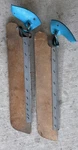 1956 Ford Victoria L&r Sunvisor With Brackets BJ-6404122-AW Used. Price: $250.00.