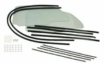Empi One-piece Window Kits W/snap-in Scrapers For Vw Bug 1965-LATER #9783 New. Price: $435.95.