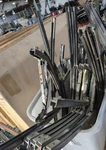 Nice Used Original Porsche 911 Targa Left Door Vent Window Frame. Price: $200.00.