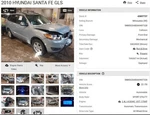 (local Pickup Only) Driver Left Quarter Glass Fits 07-12 Santa Fe 4533893 Used. Price: $134.90.