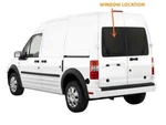 Fit 2010-2013 Ford Transit Connect Mini Van Driver Left Rear Window Back Glass New. Price: $69.99.
