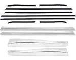 Oer Outer Door/quarter Reveal Molding Kit For 1968 Camaro Standard Models New. Price: $349.98.