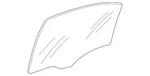Genuine Mercedes-benz Glass Pane 203-735-19-10 New. Price: $89.70.