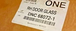 Genuine Freightliner DNC68072-1 Right Passenger Side Door Glass Cascadia New. Price: $139.95.