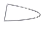 Porsche Quarter Window Frame Left Coupe 68-77 901-543-015-25 90154301525 New. Price: $896.38.