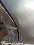 Right Gry Rear Door Assembly Oem 17-24 Mitsubishi Mirage Used. Price: $143.00.