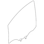 Genuine Nissan Door Glass 80300-5EF0A New. Price: $200.77.