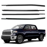 Window Molding Trim Seal For 2007-2019 Toyota Tundra Crewmax CAB(4 -size Doors) New. Price: $58.00.