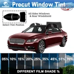 Precut All Sides Window Film Any Tint Shade For Lincoln Continental 2017-2020 New. Price: $39.99.