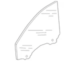 Genuine Audi Door Glass 8W0-845-202-D New. Price: $176.03.