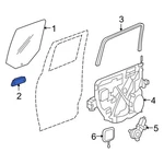 For Ram 1500 Classic 2019-2024 55397153AC Rear Door Glass Attaching Clips New. Price: $25.15.