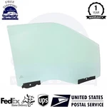 New Front Door Glass Right Side W/clips Green Tint 2015-2018 Ford F-150. Price: $212.95.