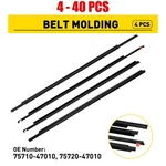4-40 Door Weather Strip Window Seal Rubber Left Right For 2004-2009 Toyota Prius New. Price: $355.22.