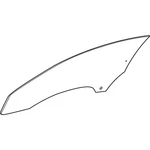 Genuine Mercedes-benz Oe Glass Pane 190-725-00-10 New. Price: $317.62.