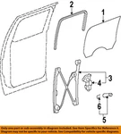 07-14 Avalanche Silverado Rear Rh Door Glass Dark Oem Gm 15175372 New. Price: $246.03.