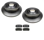 Fits Rear Brake Rotors & Ceramic Pads For 07-09 Chevrolet Equinox New. Price: $142.00.