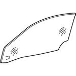 Genuine Mercedes-benz Oe Glass Pane 230-725-02-10-64 New. Price: $450.65.