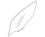 Genuine Nissan Door Glass 80301-4AJ0A New. Price: $184.35.