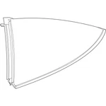 Genuine Mercedes-benz Oe Side Window, Fixed 190-670-00-00 New. Price: $397.80.