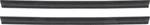 For 1965-66 Fullsize Quarter Window Vertical Weatherstrips, 4 Door Hardtop, Pair New. Price: $66.56.