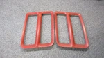 1987-1991 Ford Truck Quarter Window Bezel Super Cab F150 F250 F350 Pair Used. Price: $109.95.