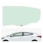 Fits 2011-2016 Hyundai Elantra Sedan Rear Left Driver Side Door Window Glass New. Price: $65.00.