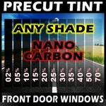 Nano Carbon Window Film Any Tint Shade Precut Front Doors For Saturn Glass New. Price: $22.49.