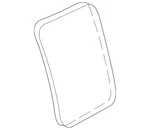 Genuine Gm Movable Glass 15023349 New. Price: $11.97.