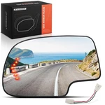 A-premium Driver Side Heated Mirror Glass Compatible With Standard, Clear New. Price: $34.48.