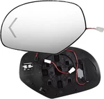 Left Driver Mirror Glass Replacement For 09-14 Chevy Side, Black New. Price: $44.25.