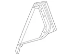 Genuine Mercedes-benz Vent Window Assembly 254-730-12-00 New. Price: $266.40.