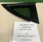 2020-2024 Tesla Model Y Rear Right Passenger Side Quarter Window Glass Oem Used. Price: $112.50.