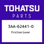 3AA-62441-0 Tohatsu Friction Lever 3AA624410, New Genuine Oem Part. Price: $21.56.