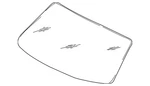 Genuine Bmw Windshield 51-31-8-400-512 New. Price: $740.13.