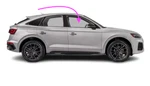 Fits 2018-2023 Audi SQ5 4D Passenger Front Right Door Window Glass Laminated New. Price: $224.96.