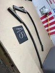 1965 1964 Camino Chevelle Malibu Rear Quarter Window Seal Holder Felt Housing Used. Price: $199.99.