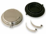 Mustang Master Cylinder Cap Disc Chrome 1964 1965 1966 - Scott Drake New. Price: $30.00.