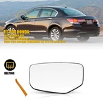 Mirror Glass For 2008-2012 Honda Accord Flat Left With Backing Plate 76253TA5A01 New. Price: $16.99.