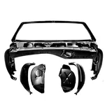 1968 Camaro Convertible Windshield Frame & Cowl Shoulder Assembly (right Left) New. Price: $1368.95.