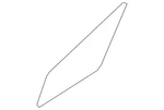 Genuine Subaru Fixed Glass 61012VA300 New. Price: $187.28.