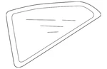 Genuine Audi Quarter Glass 8S8-845-299-C-NVB New. Price: $254.01.