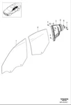 Volvo 31442964 Vent Window (left). Glass New. Price: $200.51.